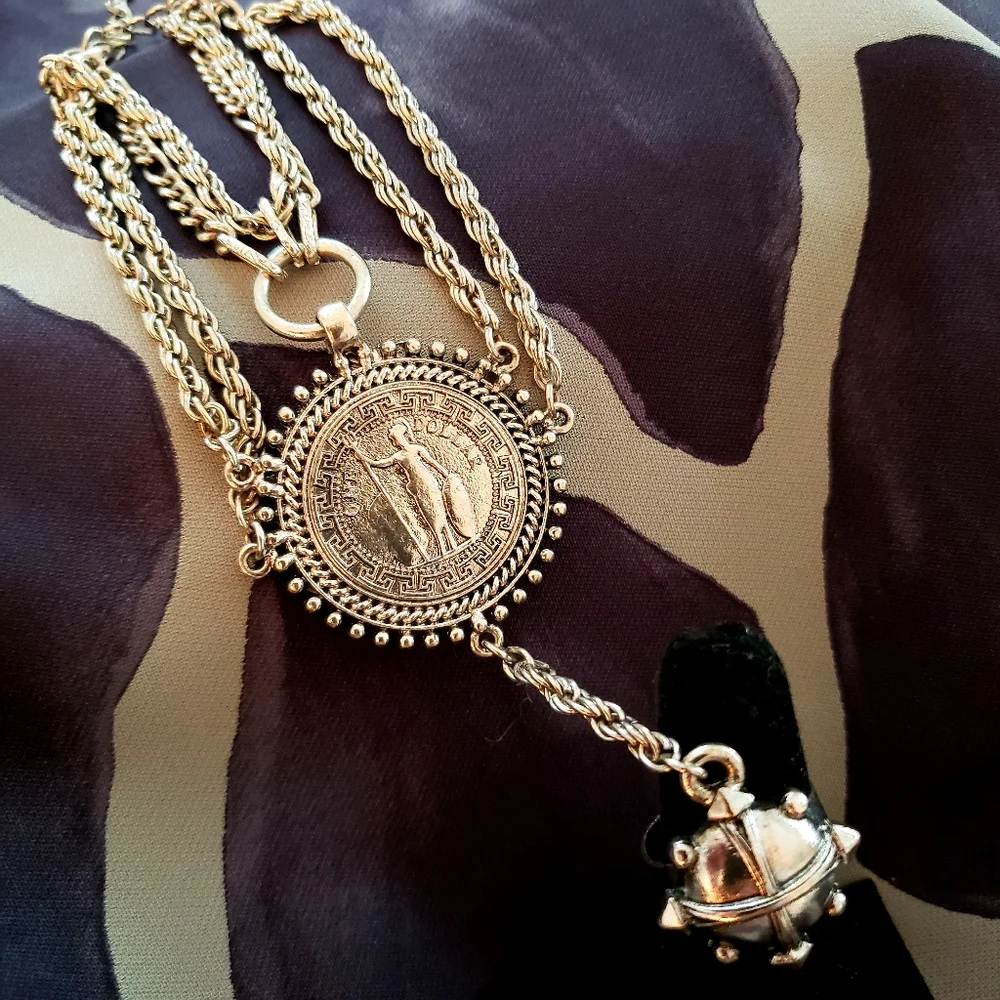 Free People Saint Christopher Chain Glove - Picture 4 of 8